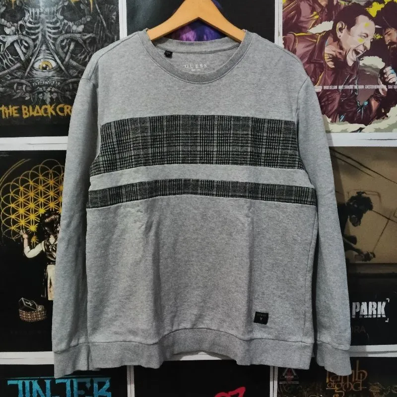 Guess Streetwear Sweater Pria gray photo 1