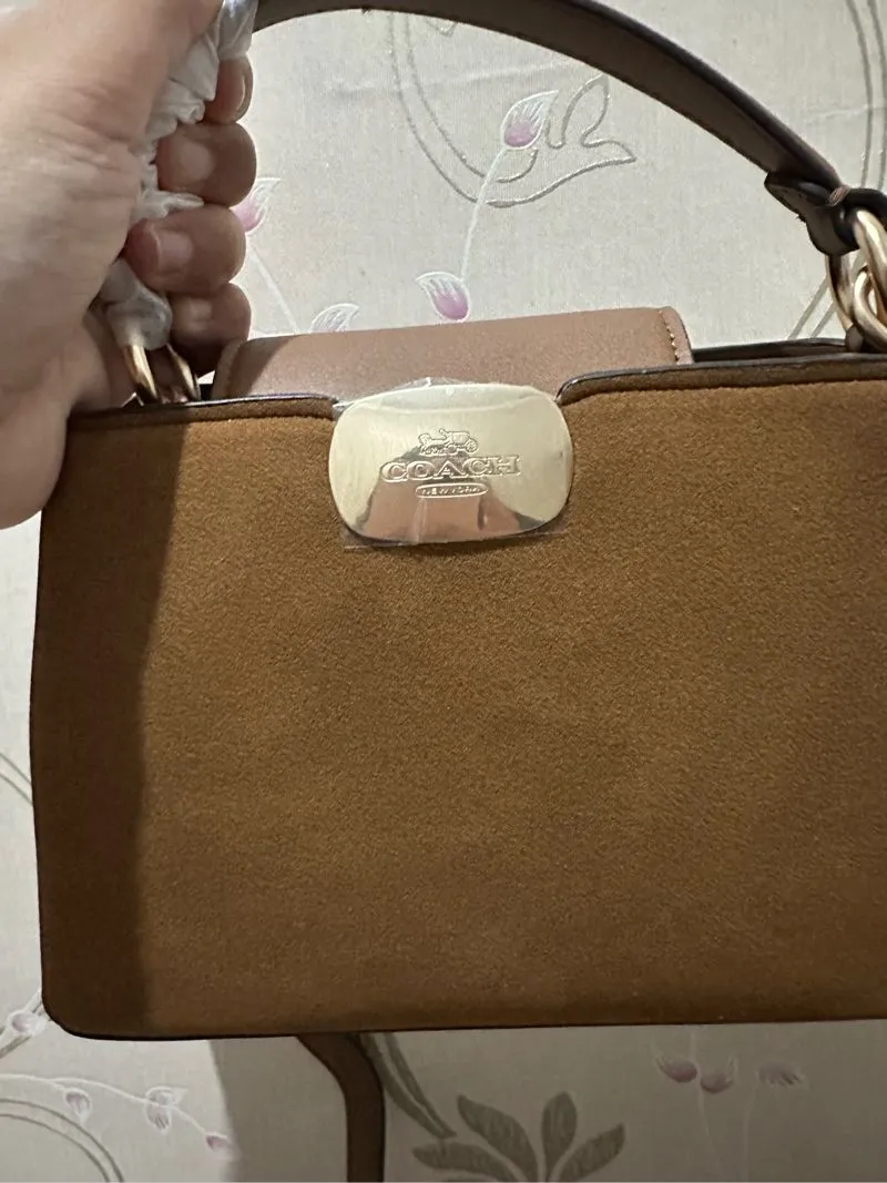 Coach Casual Crossbody Bag Wanita brown photo 1
