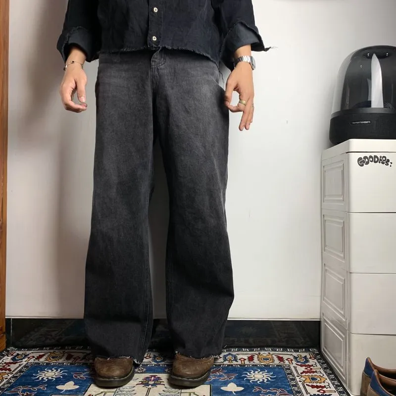 Vintage Y2K Jeans Pria black gray photo 1