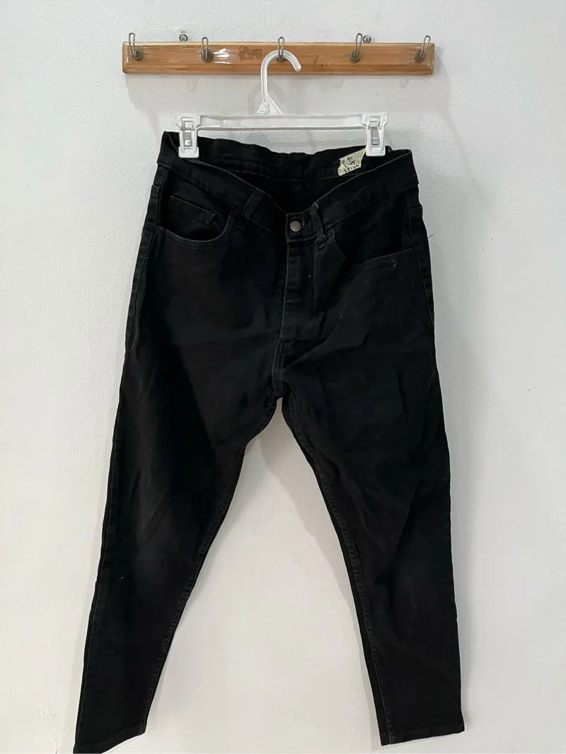 Streetwear Jeans Pria black photo 1