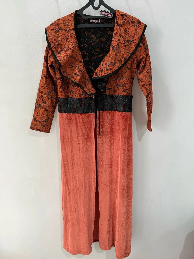Luxury Blazer Wanita orange red photo 1