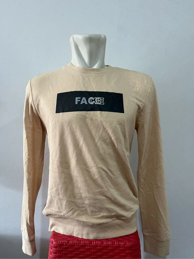 Vintage Streetwear Sweatshirt Pria cream photo 1
