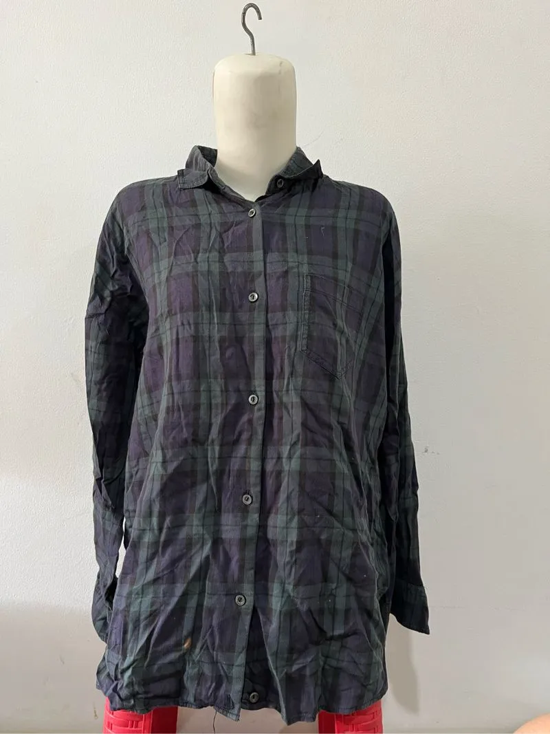Casual Shirt Wanita black photo 1