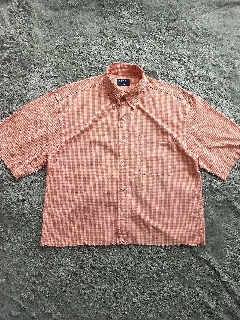 Streetwear Skater T-shirt Pria orange photo 1
