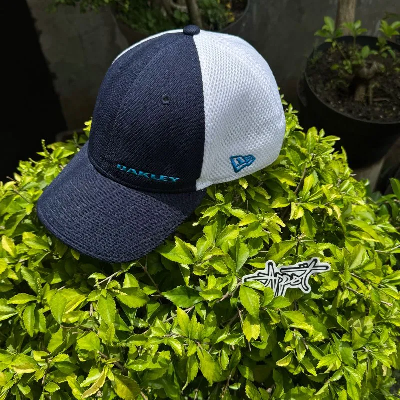 New Era Vintage Sportswear Hat Pria white navy photo 1