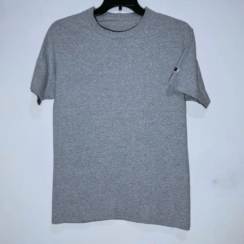 Champion Streetwear Casual T-shirt Pria gray photo 1