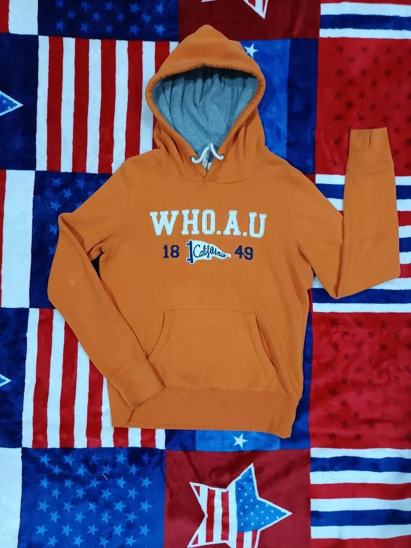 WHO.A.U Casual Suit Pria orange photo 1