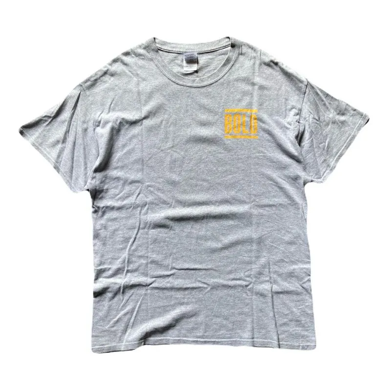 Gildan Grunge Casual T-shirt Pria gray photo 1