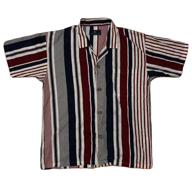Luxury Indie T-shirt Pria burgundy navy photo 1