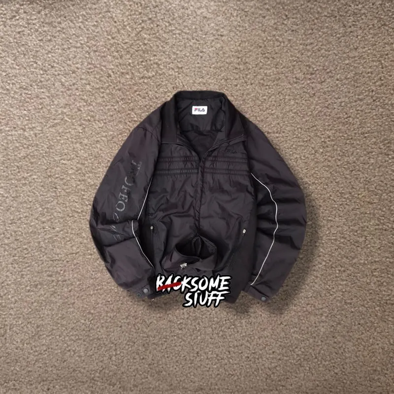 Fila Y2K Sportswear Windbreaker Pria black photo 1