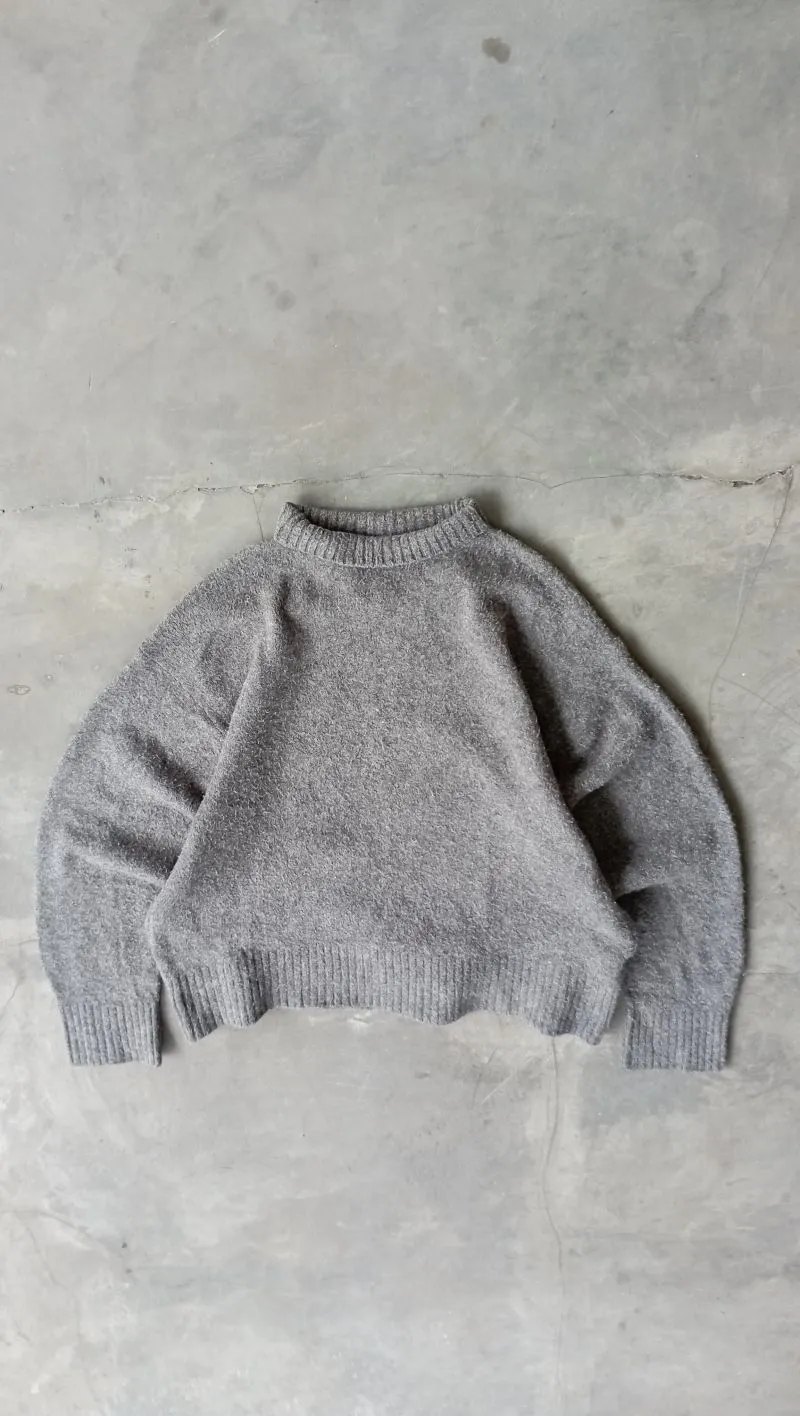 Vintage Streetwear Sweatshirt Pria gray photo 1