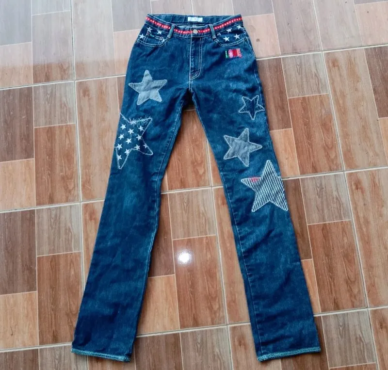 Angel Blue Luxury Skinny jeans Wanita blue photo 1