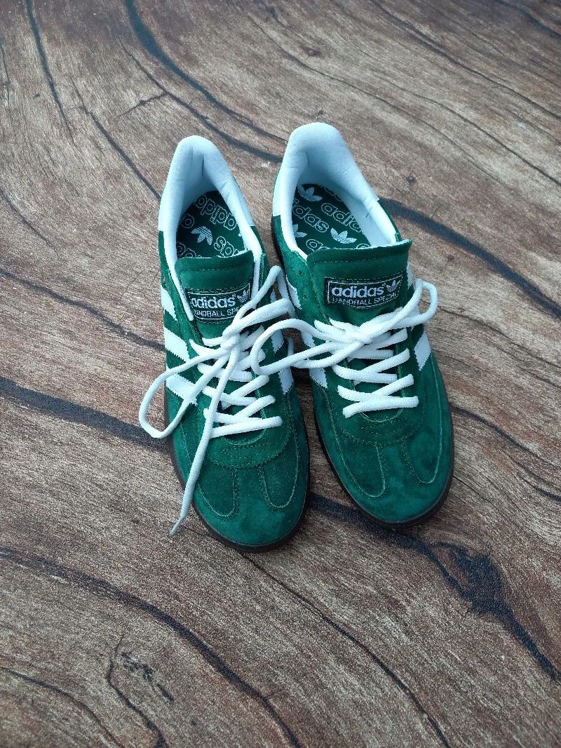 Adidas Skater Casual Sneakers Pria green white photo 1