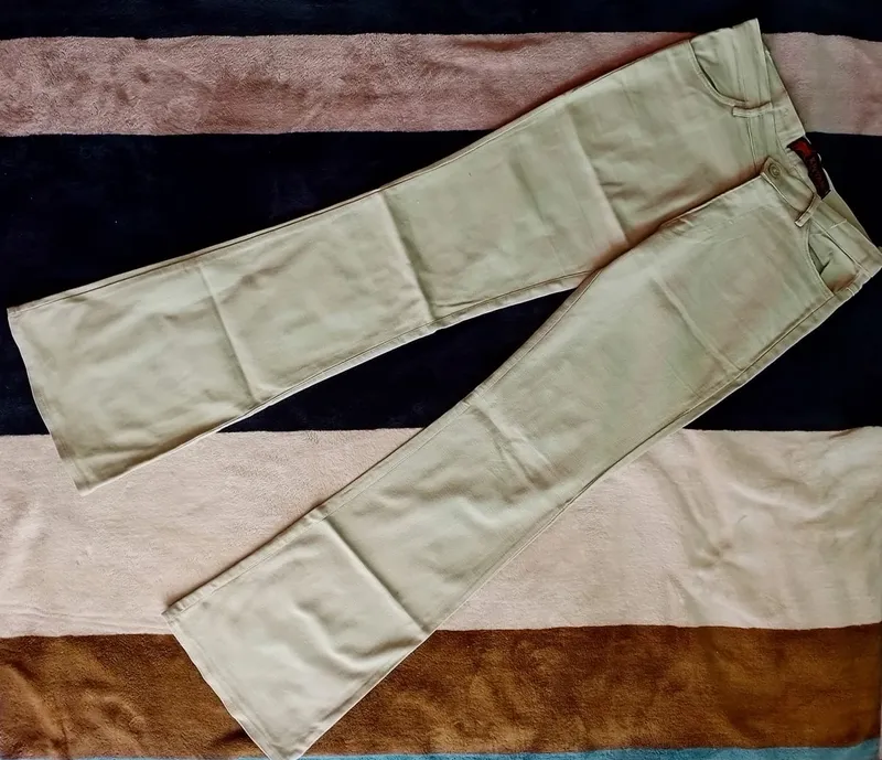 Vintage Grunge Casual pants Pria tan photo 1