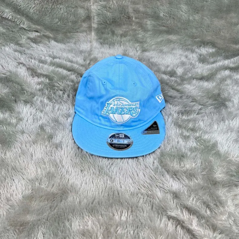 New Era Streetwear Sportswear Hat Pria blue photo 1