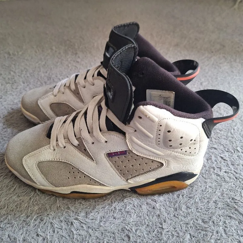Nike Air Jordan Casual Sneakers Pria white gray photo 1