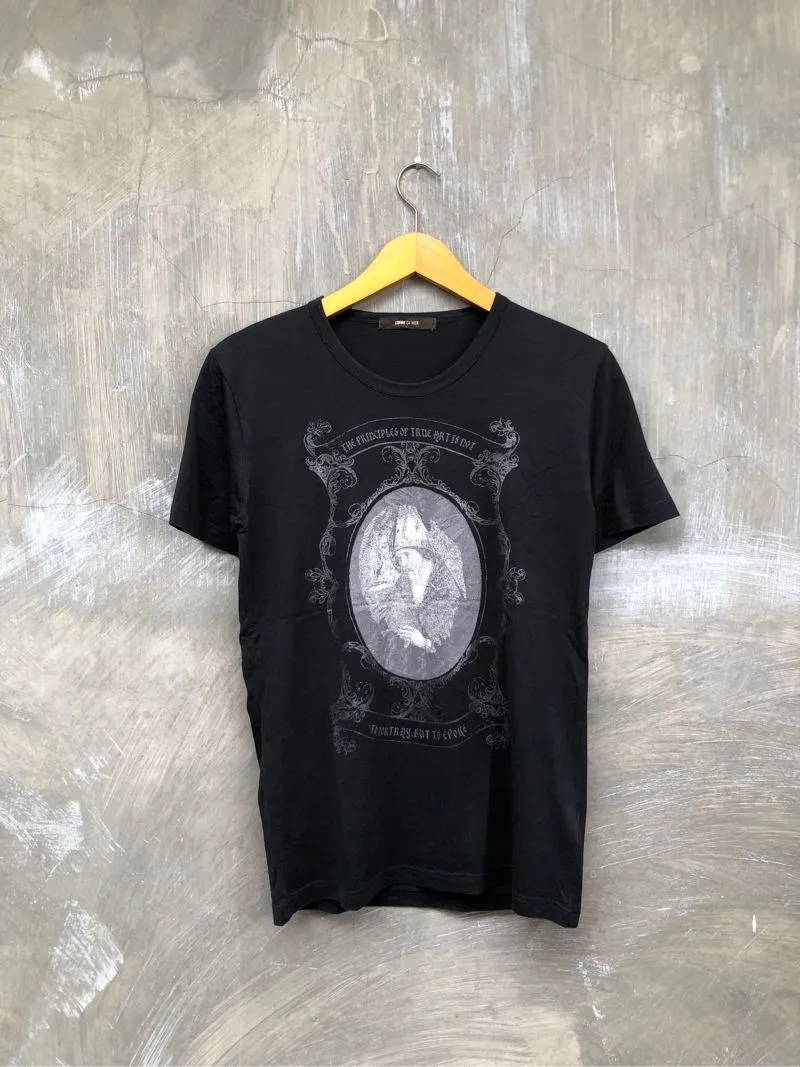 COMME CA ISM Streetwear Avant Garde T-shirt Pria black photo 1