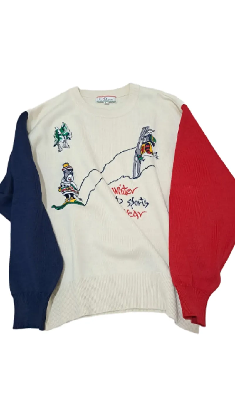 Casual Sweater Wanita multicolor photo 1