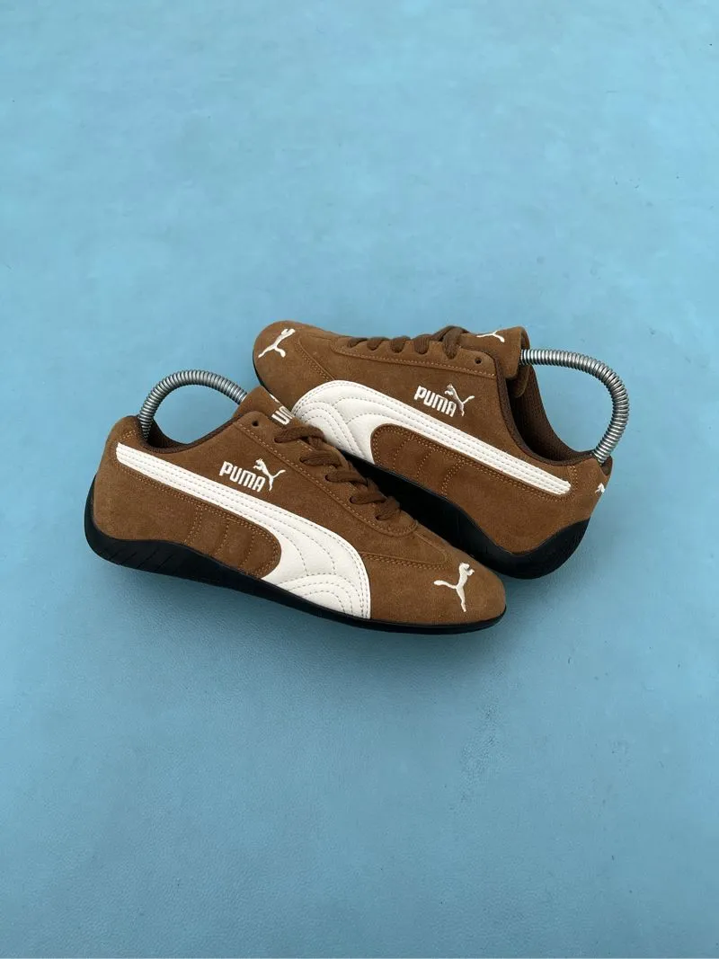 Puma Casual Sneakers Wanita white brown photo 1
