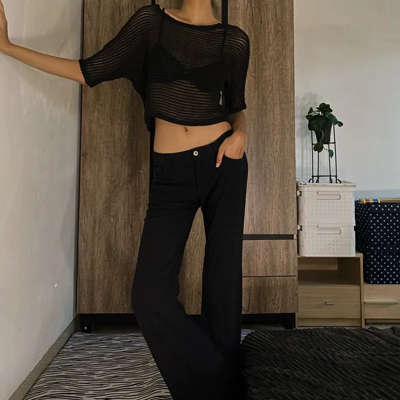 Y2K Wanita black photo 1