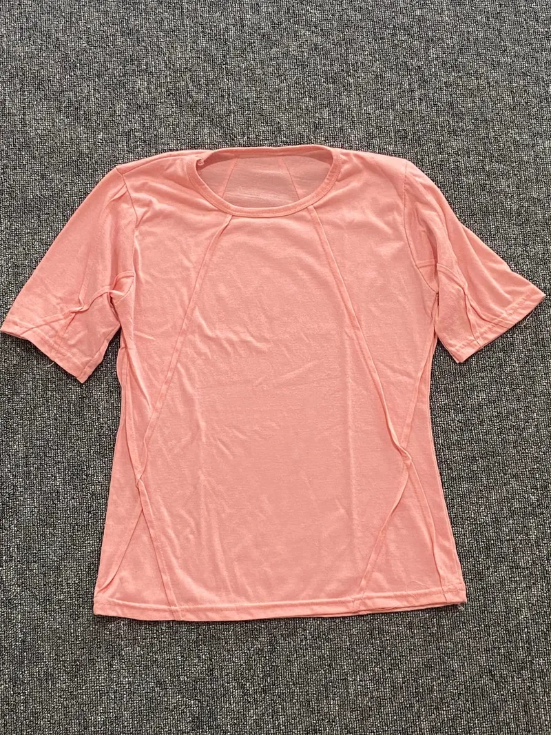 Sportswear Casual T-shirt Wanita pink photo 1
