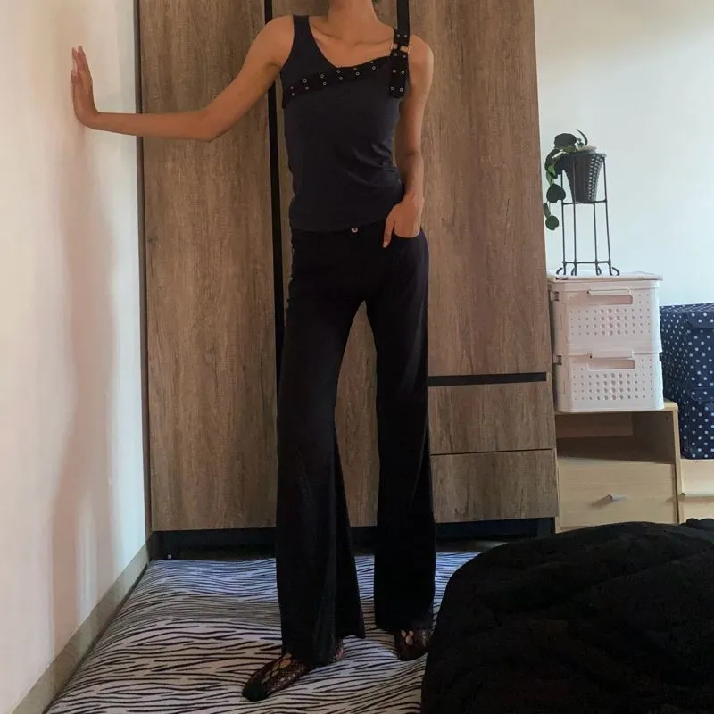Mango Y2K Emo Wanita black photo 1