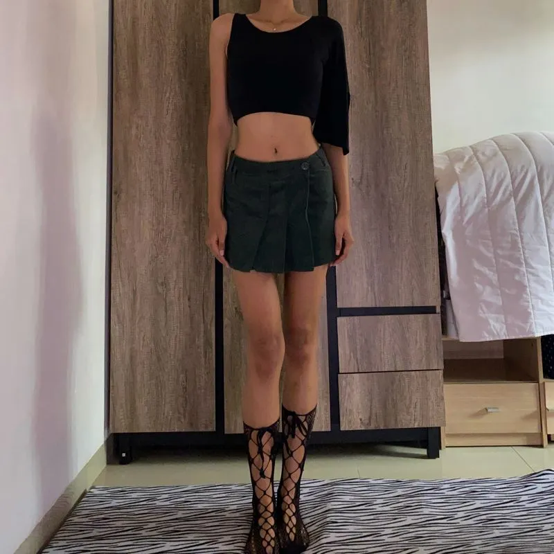 Mango Y2K Mini skirt Wanita multicolor photo 1