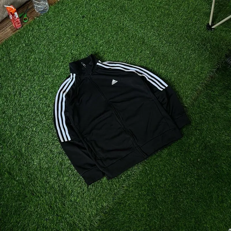 Adidas Casual Track jacket Pria white black photo 1