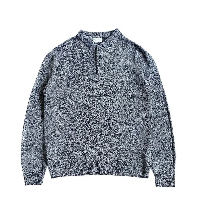 Casual Sweater Pria navy photo 1