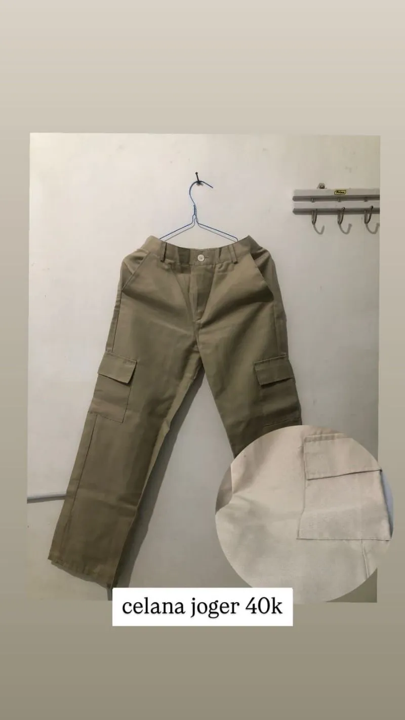 Minimalist Casual Wanita khaki photo 1