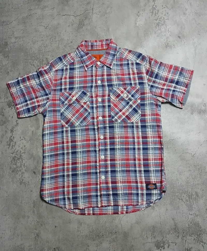 Dickies Skater Casual T-shirt Pria red photo 1