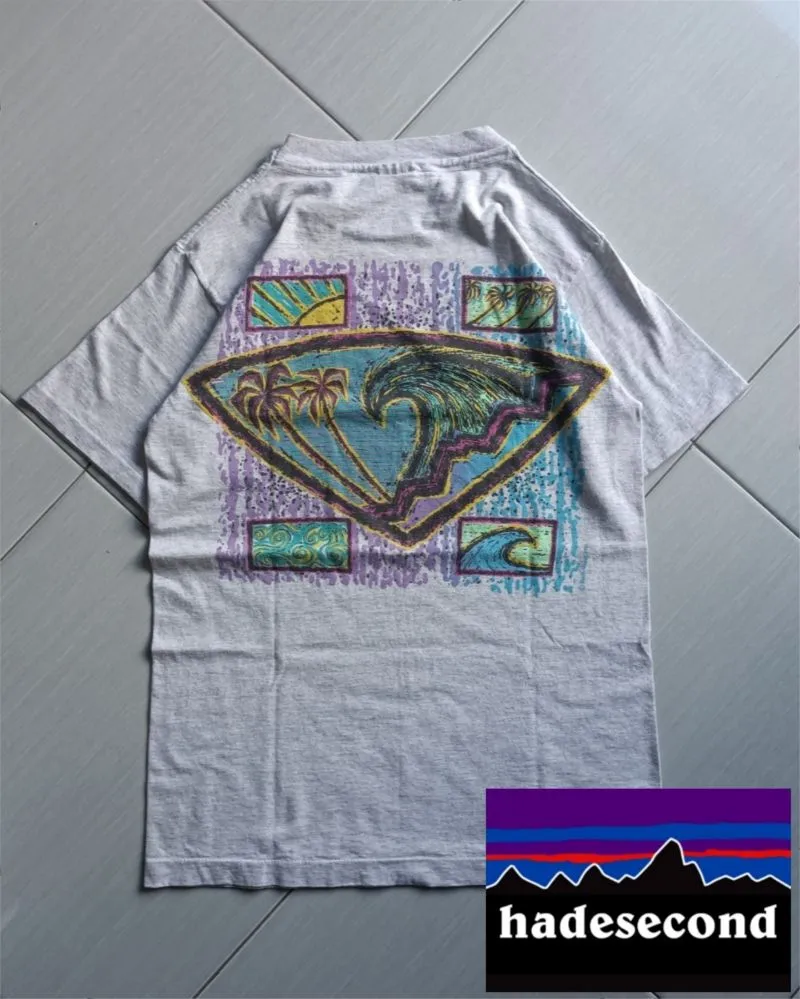Made in USA Minimalist T-shirt Pria gray photo 1