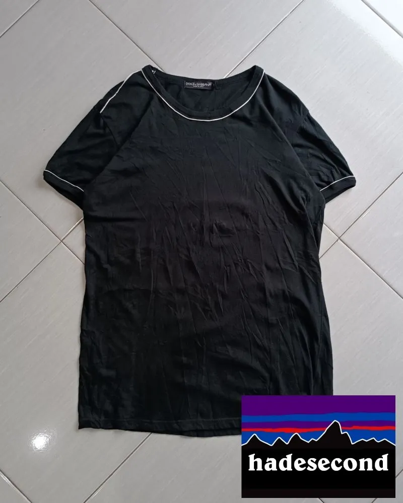 Dolce & Gabbana Minimalist T-shirt Pria black photo 1