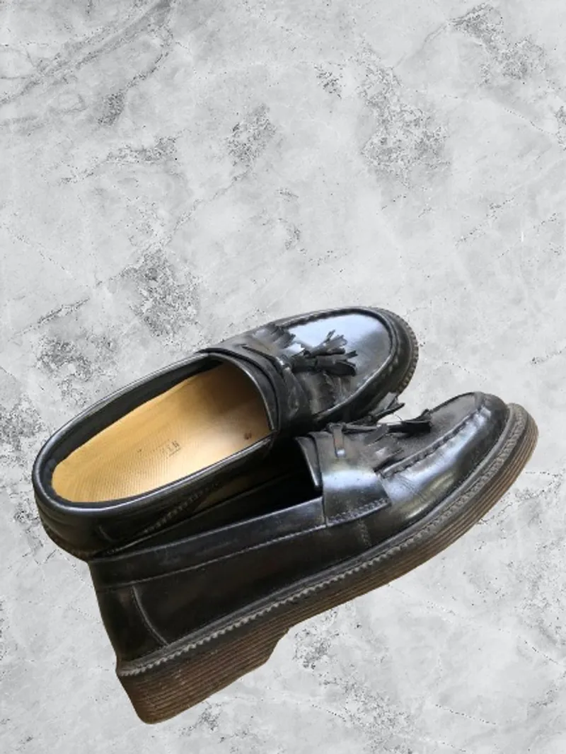 Y2K Casual Loafer Pria black photo 1