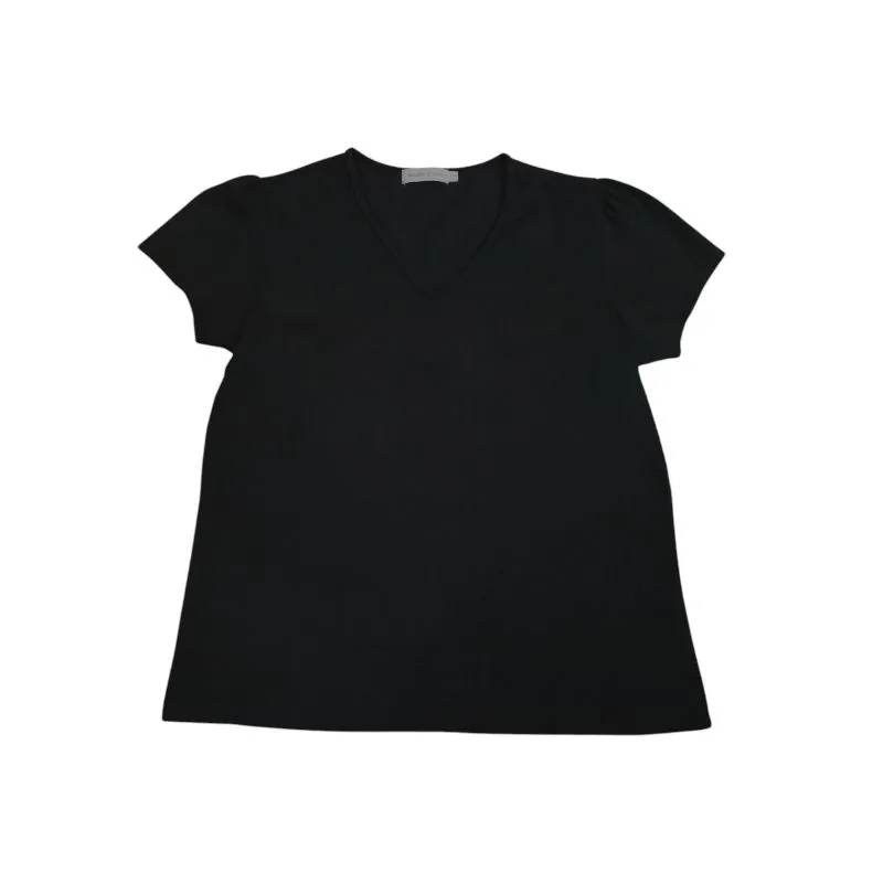 Casual T-shirt Wanita black photo 1