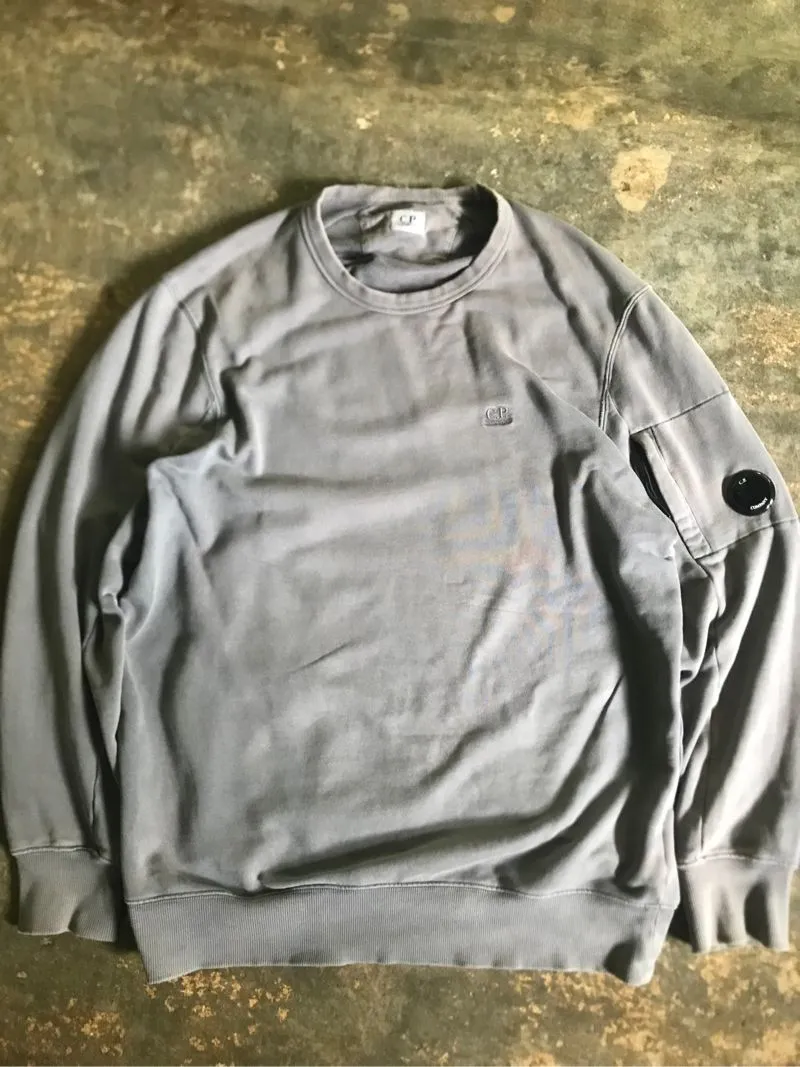 C.P. Company Sportswear Casual Sweatshirt Pria gray photo 1