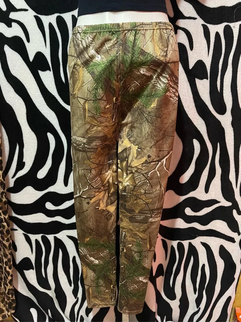 Realtree Streetwear Legging Wanita green black photo 1