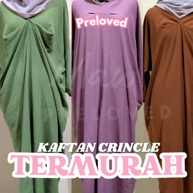 Muslim Casual dress Wanita pink brown photo 1