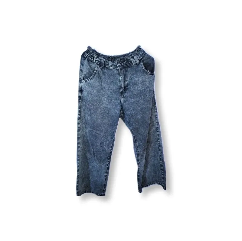 Minimalist Casual Boyfriend jeans Wanita gray photo 1