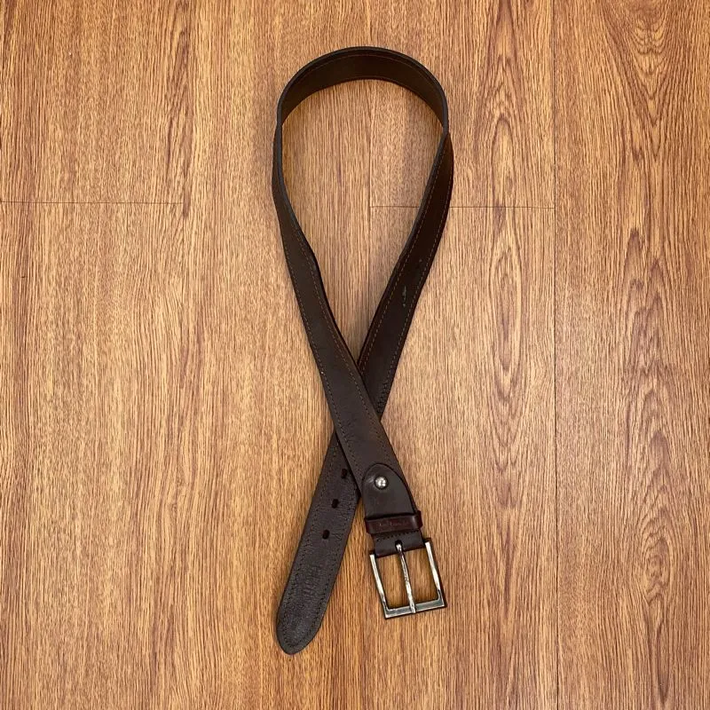 Guy Laroche Minimalist Casual Belt Pria brown photo 1