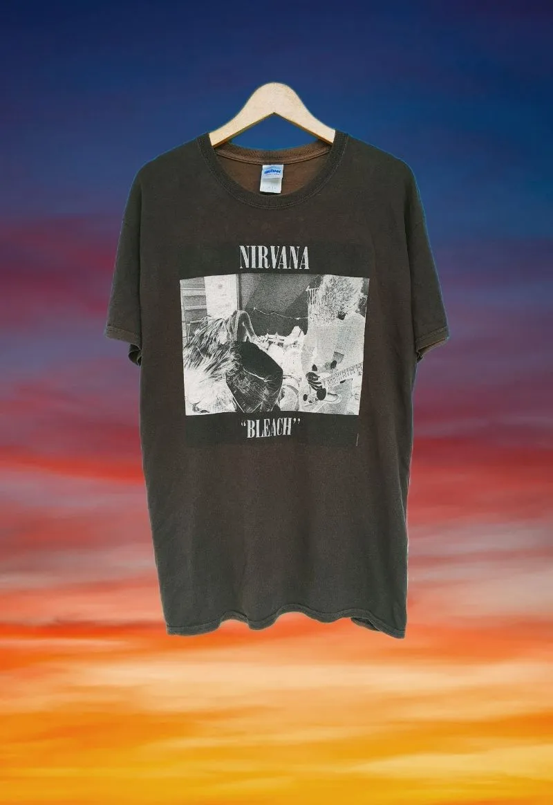 Gildan Streetwear Grunge T-shirt Pria brown photo 1