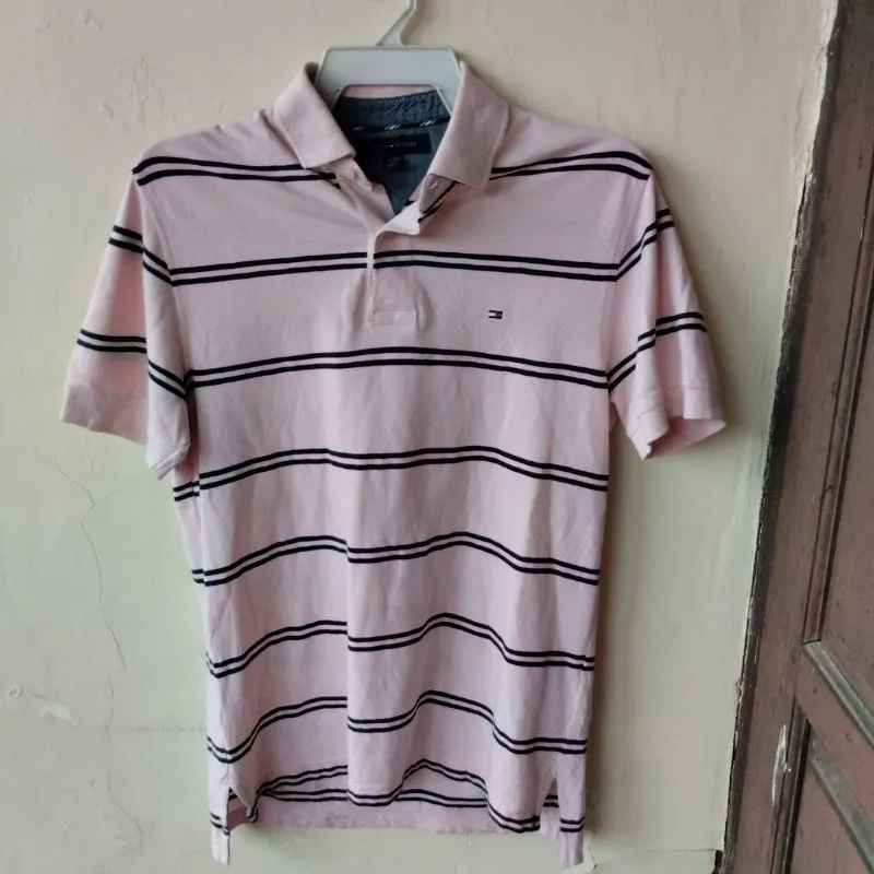 Tommy Hilfiger Vintage Polo shirt Pria pink photo 1