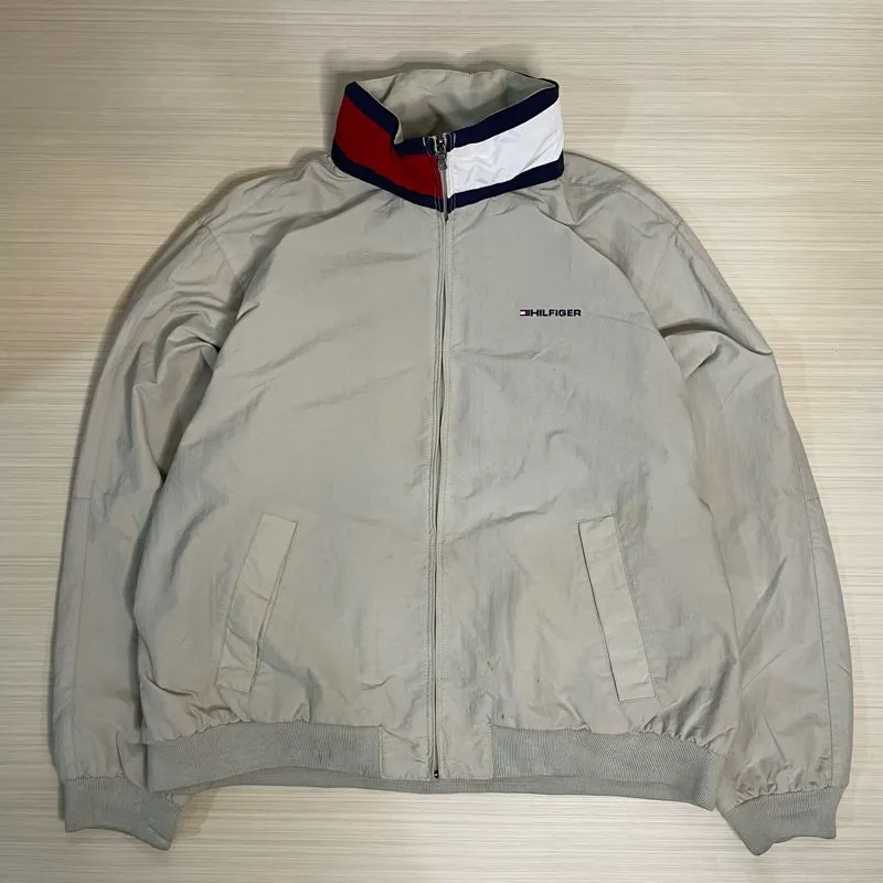 Tommy Hilfiger Vintage Casual Harrington jacket Pria khaki cream photo 1