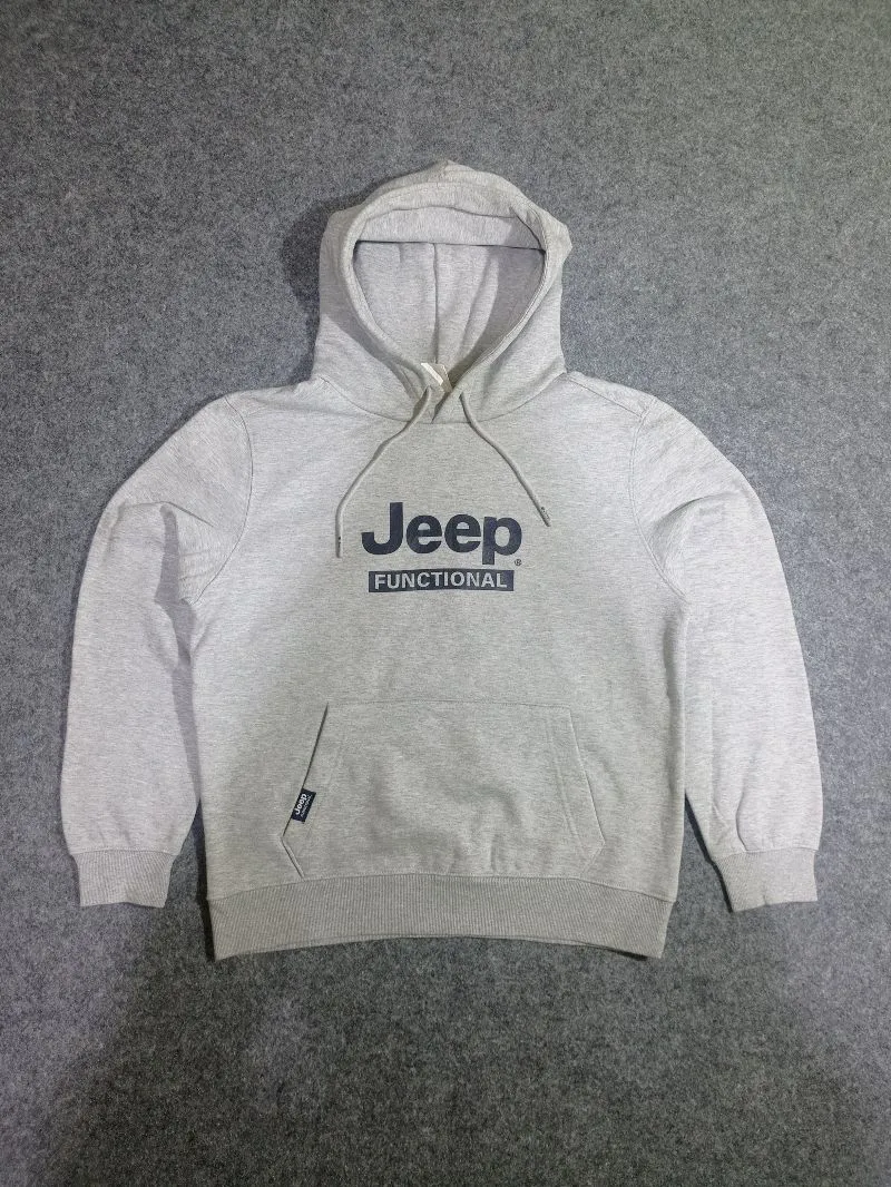 Jeep Casual Hoody Pria gray photo 1