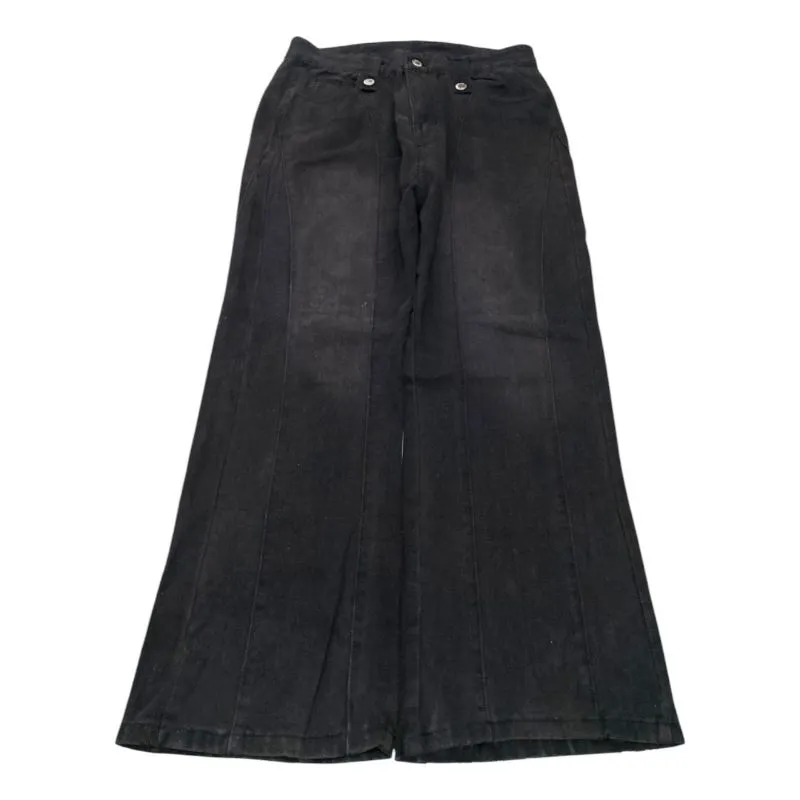 Japanese brand Streetwear Y2K Jeans Pria black photo 1