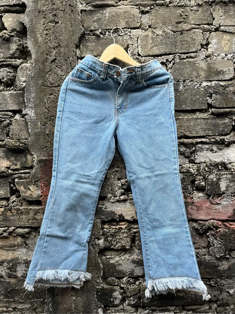 Casual High waisted jeans Wanita blue photo 1