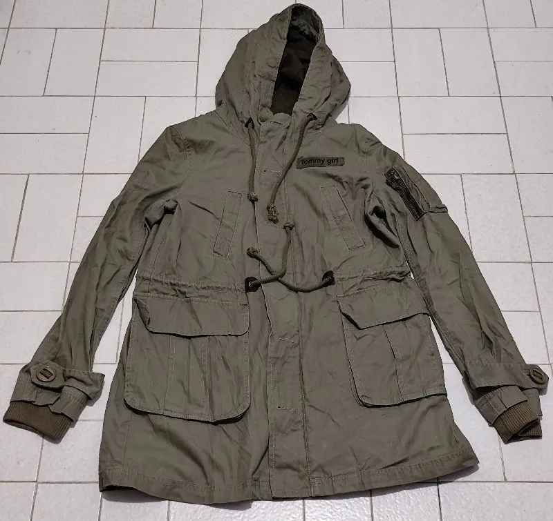 Casual Parka Wanita green photo 1