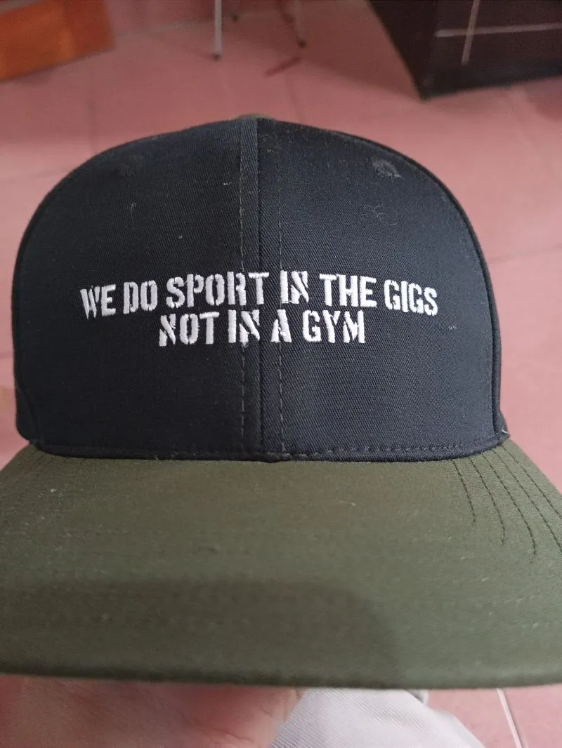 Streetwear Hat Pria green black photo 1