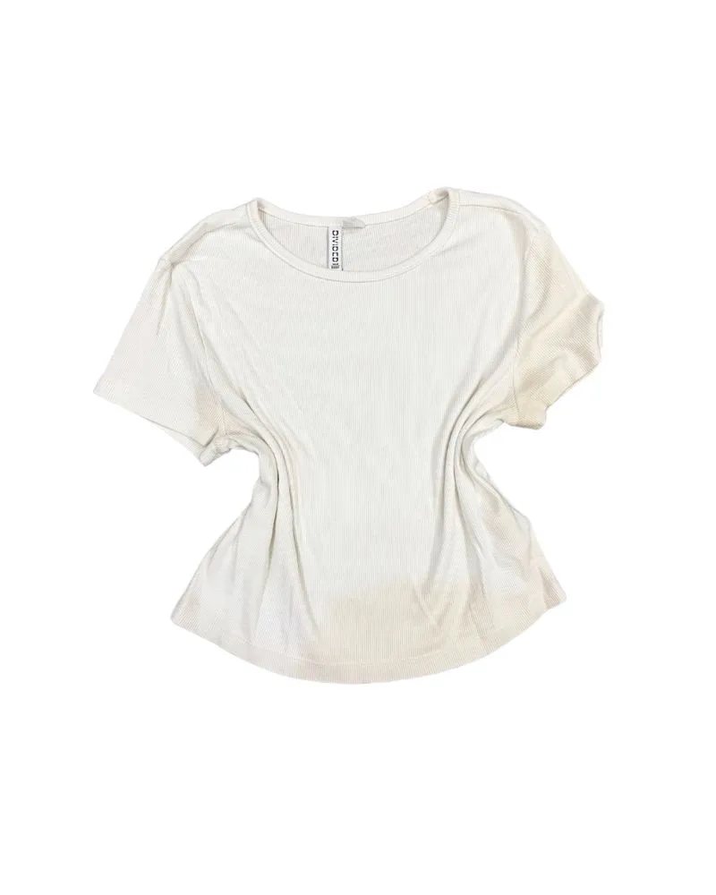 H&M Casual T-shirt Wanita white photo 1