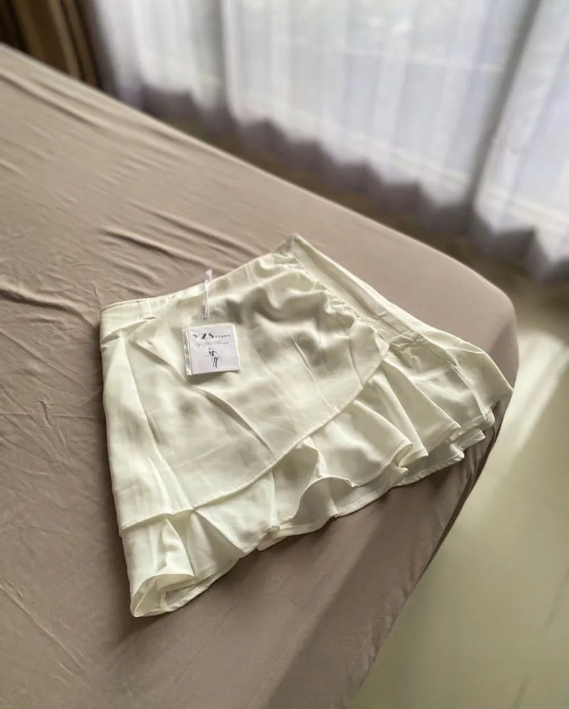 Coquette Maxi skirt Wanita white photo 1